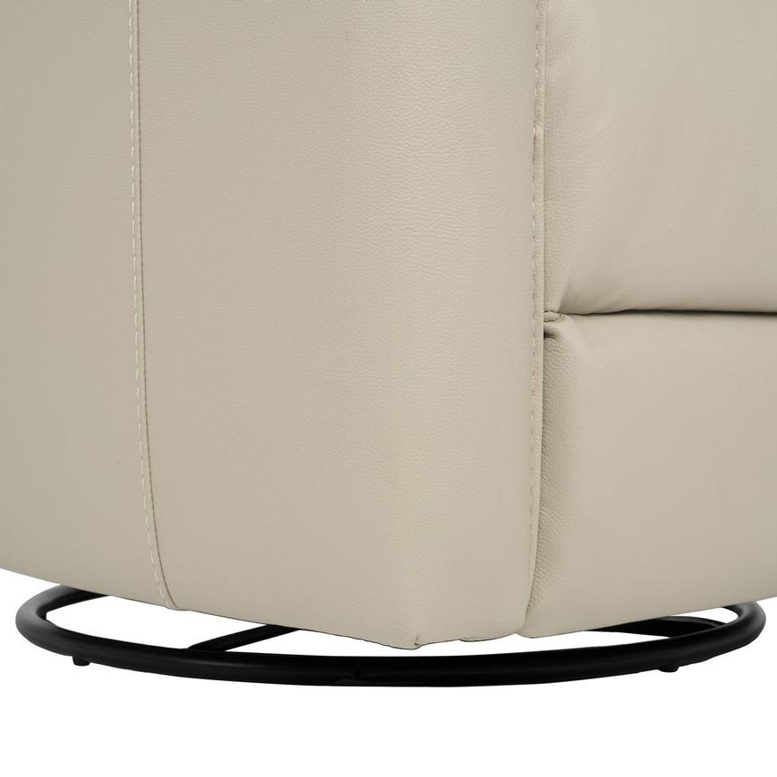 Campbell Cream Swivel Glider Recliner  alternate image, 11 of 13 images.