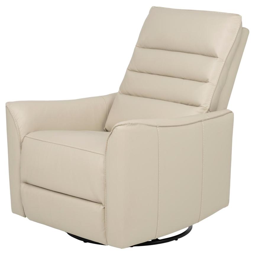 Campbell Cream Swivel Glider Recliner  main image, 1 of 13 images.