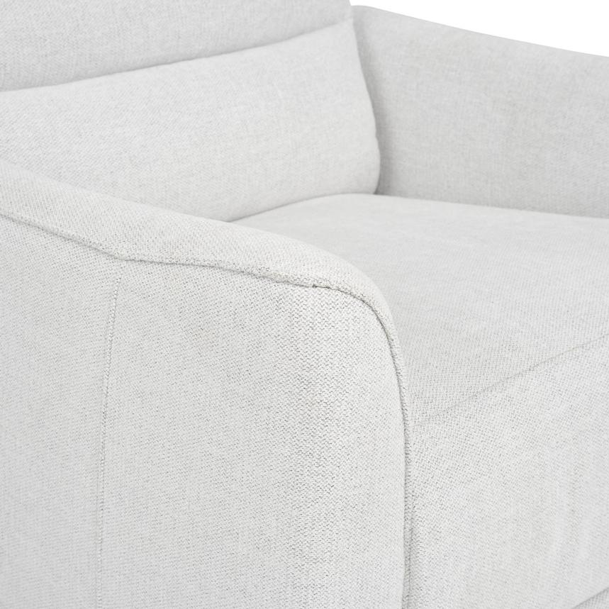 Campbell Light Gray Swivel Glider Recliner alternate image, 9 of 12 images.