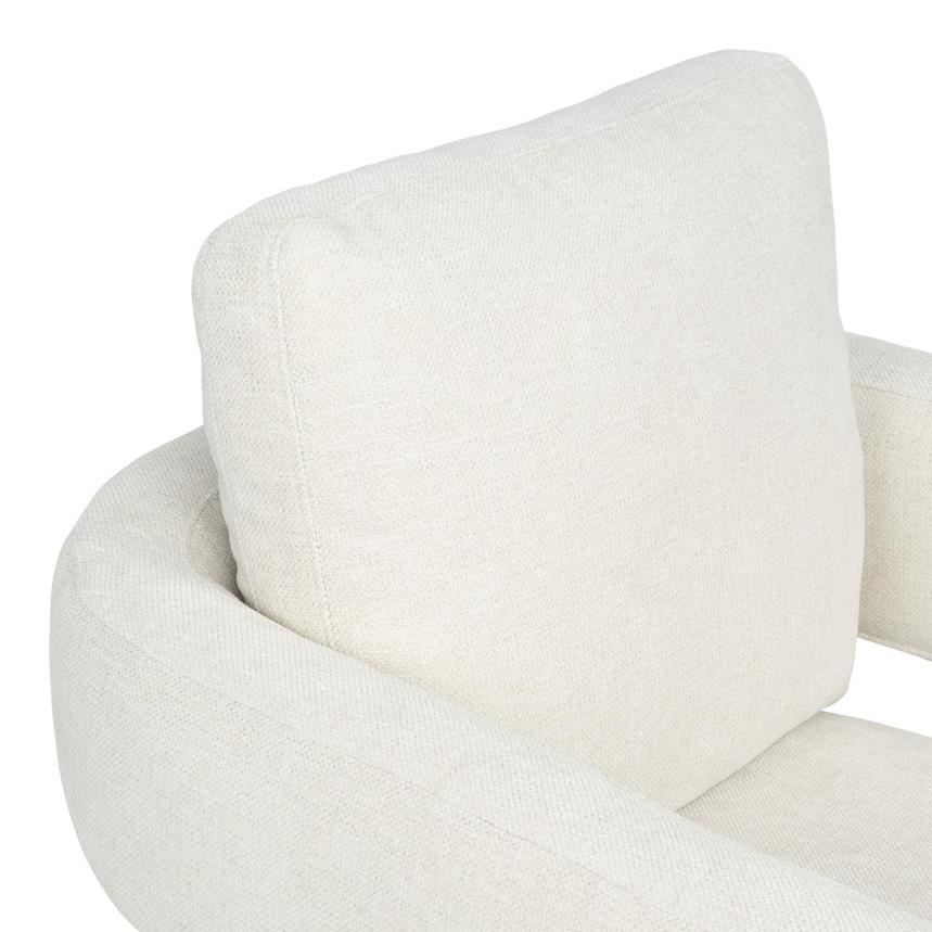 Carmello Light Gray Swivel Chair  alternate image, 6 of 8 images.