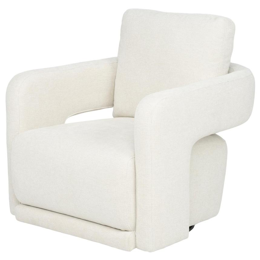 Carmello Light Gray Swivel Chair  main image, 1 of 8 images.