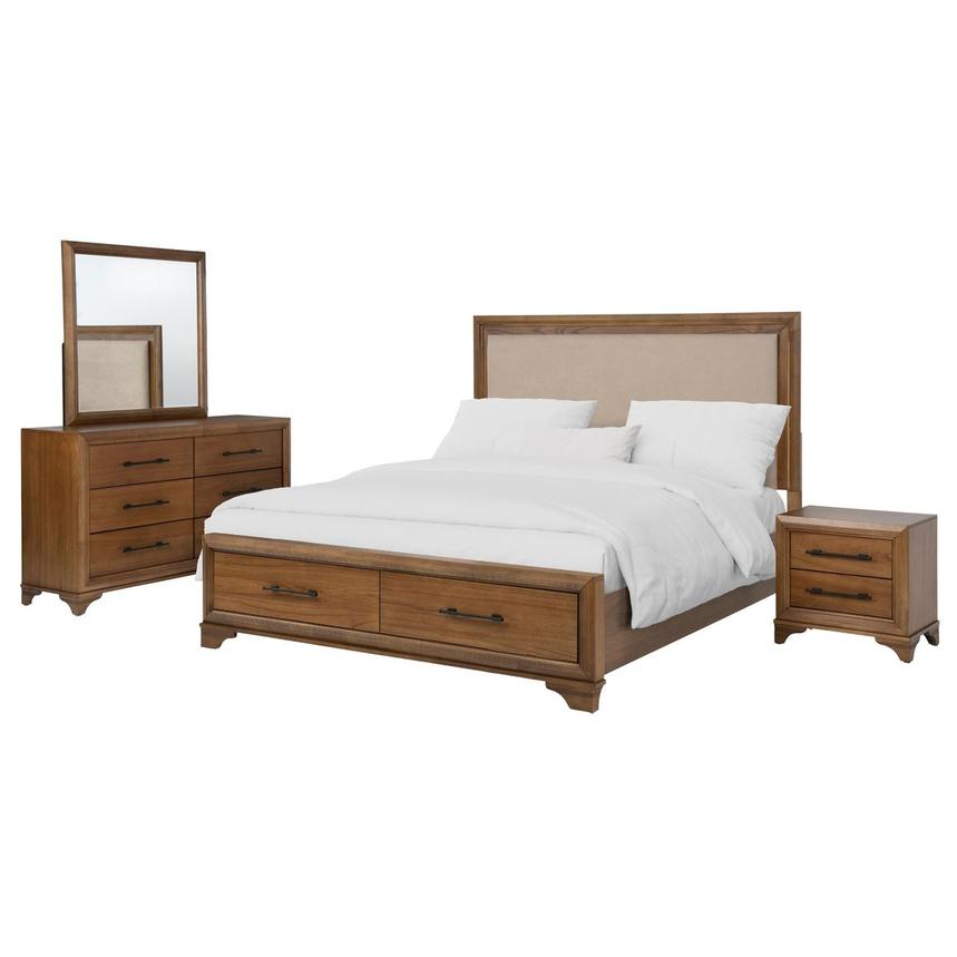 Talcott 4-Piece Queen Bedroom Set  main image, 1 of 6 images.