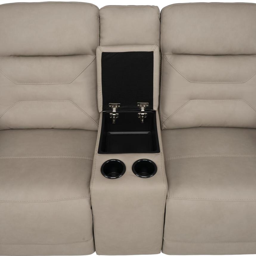 Solstice Home Theater Leather Seating with 5PCS/3PWR  alternate image, 8 of 11 images.
