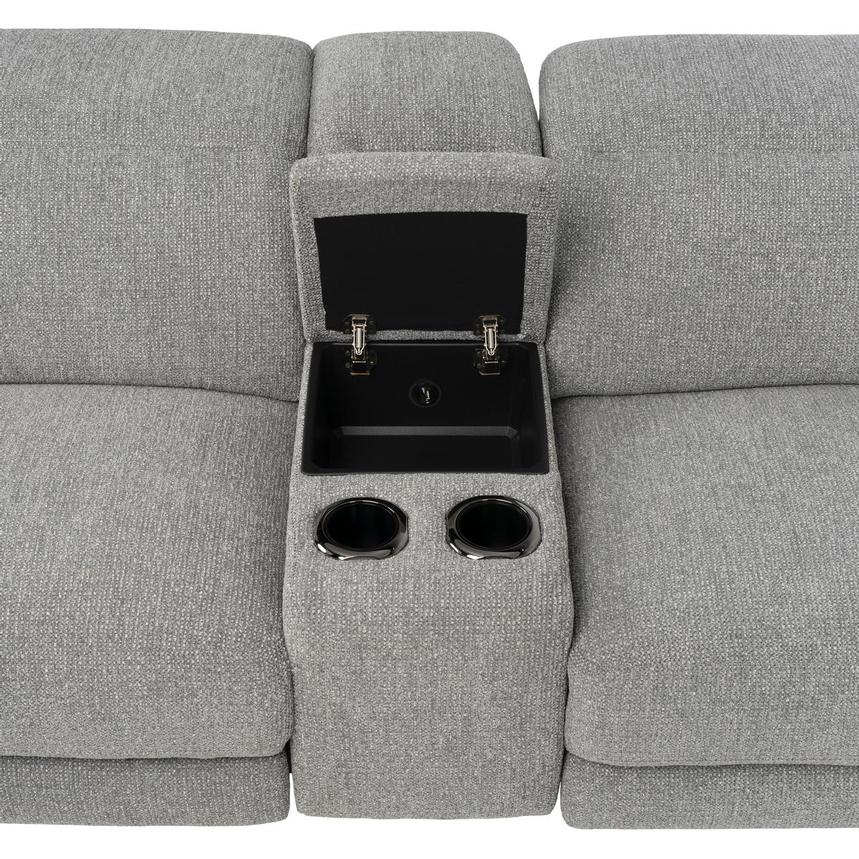 Luke Dark Gray Home Theater Seating with 5PCS/2PWR alternate image, 6 of 12 images.