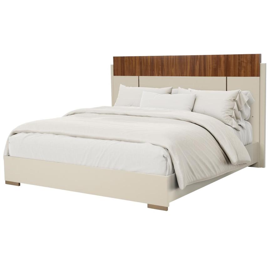 Paris King Panel Bed  main image, 1 of 8 images.