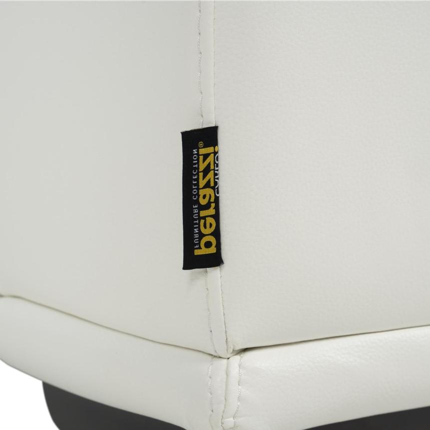 Davis 2.0 White Leather Power Reclining Loveseat  alternate image, 12 of 12 images.