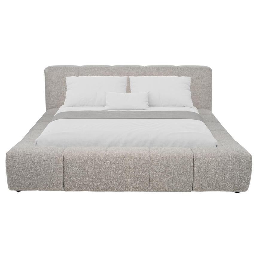 Annie Gray Queen Platform Bed w/Trays  alternate image, 3 of 11 images.