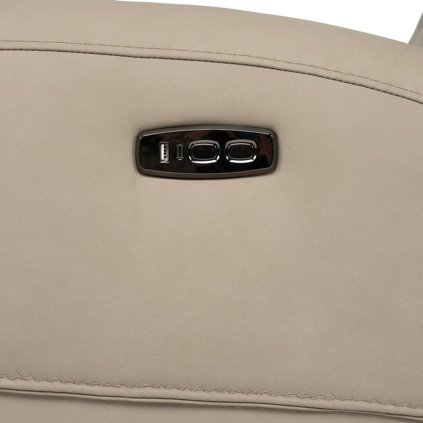 Solstice Leather Power Reclining Sectional with 6PCS/2PWR  alternate image, 10 of 11 images.