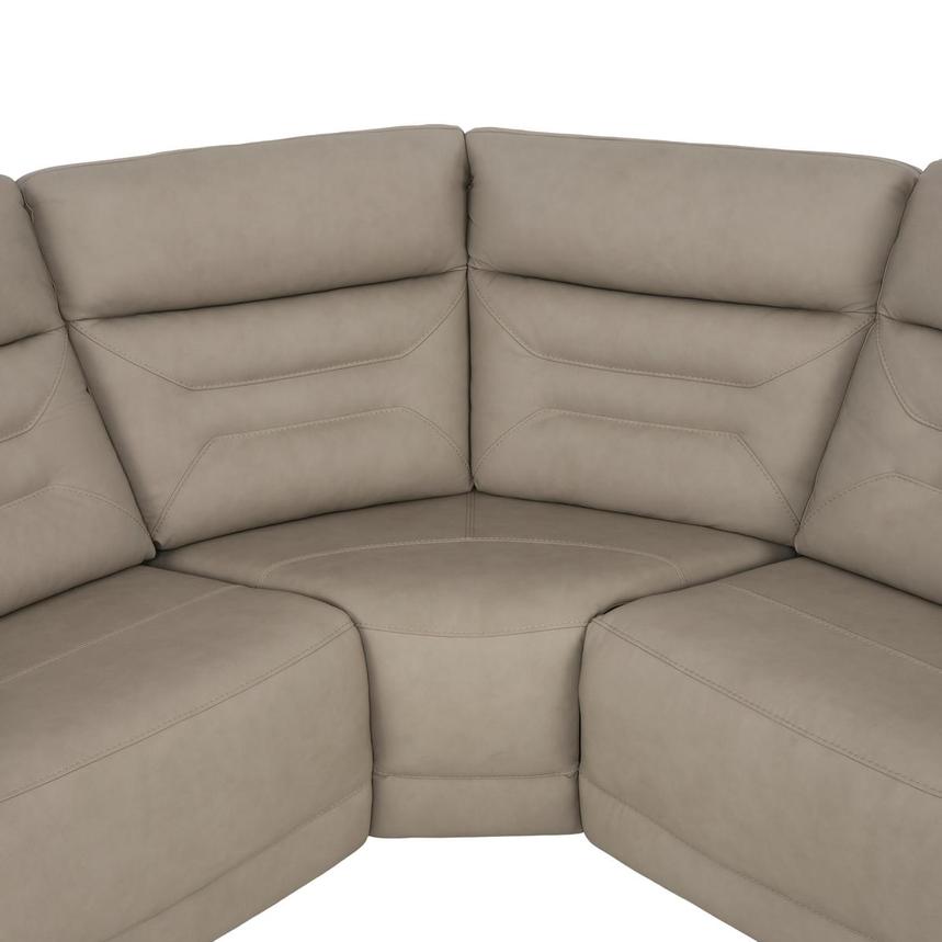 Solstice Leather Power Reclining Sectional with 6PCS/2PWR  alternate image, 5 of 11 images.