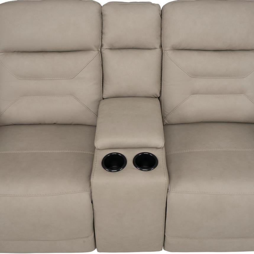 Solstice Leather Power Reclining Loveseat  alternate image, 8 of 13 images.