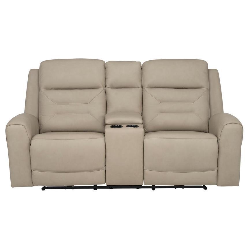 Solstice Leather Power Reclining Loveseat main image, 1 of 13 images.