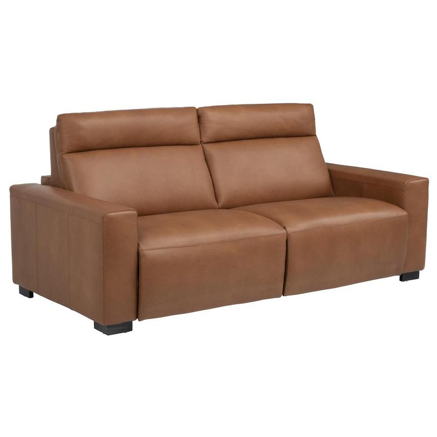 Yale Tan Queen Sleeper Recliner  alternate image, 6 of 15 images.