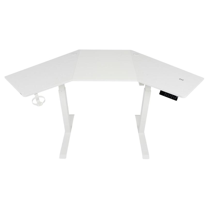 Vertex Adjustable Height Corner Desk alternate image, 9 of 15 images.