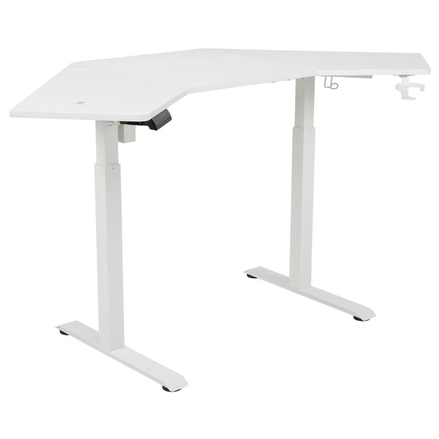 Vertex Adjustable Height Corner Desk  alternate image, 6 of 15 images.