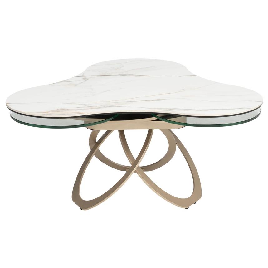 Clear Bloom Coffee Table