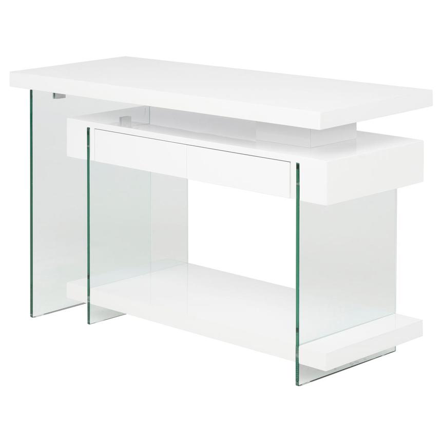 Fold White L-Shaped Desk