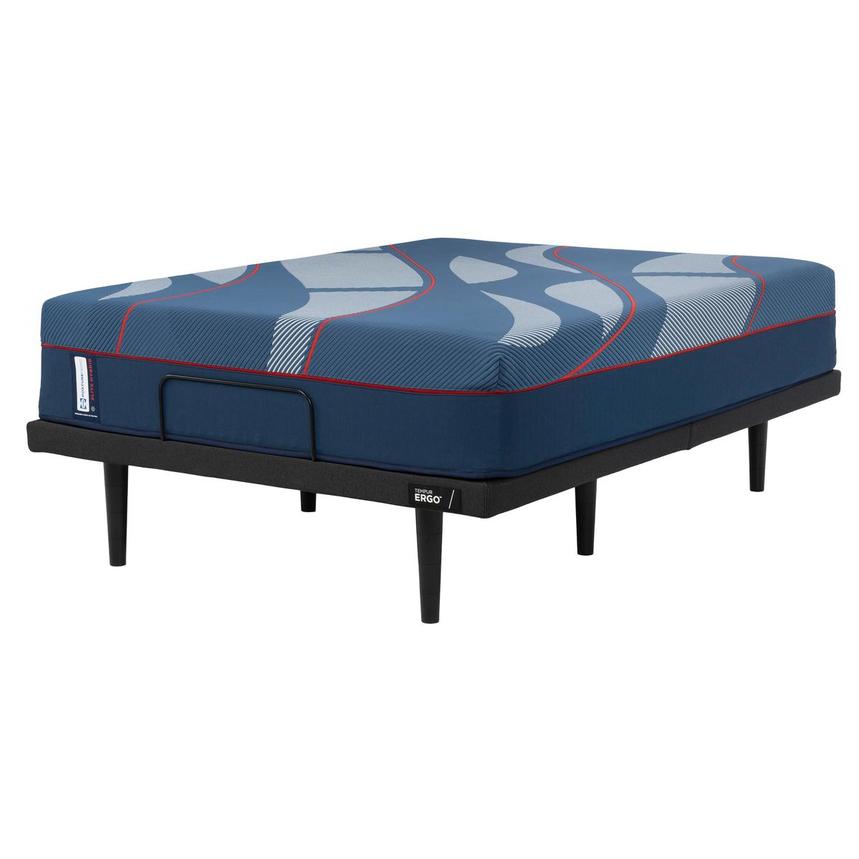 Elite Albany Medium Queen Mattress w/Ergo® 3.0 Powered Base by Tempur-Pedic