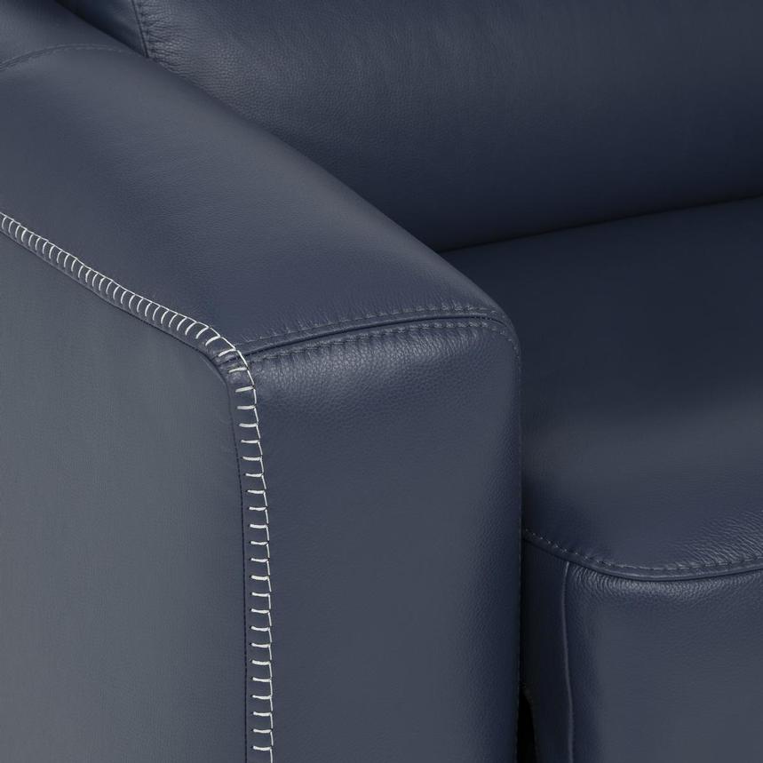 Bay Harbor Blue Leather Sleeper  alternate image, 11 of 13 images.