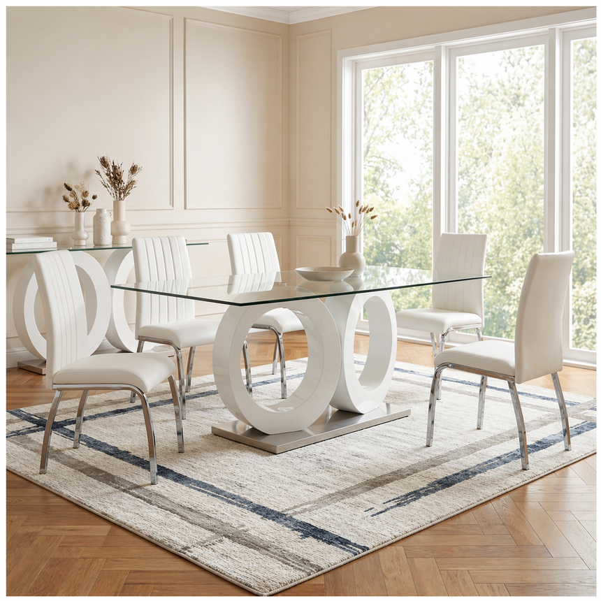 Lillis Rectangular Dining Table  alternate image, 2 of 8 images.