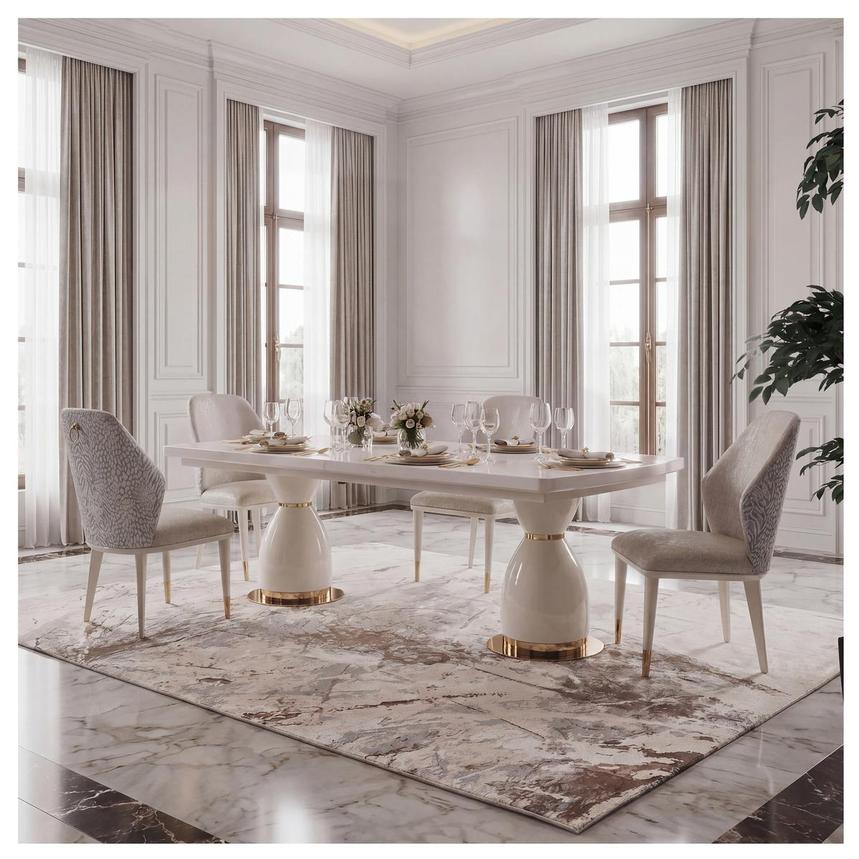 Lisbon Extendable Dining Table  alternate image, 2 of 9 images.