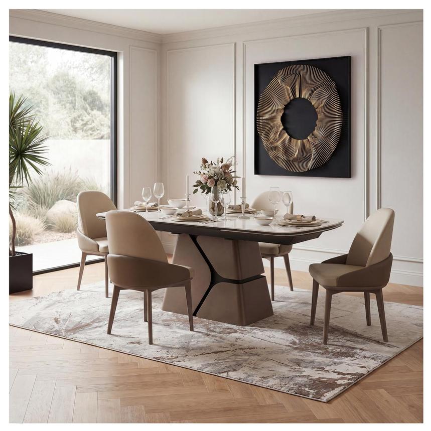 Miles Extendable Dining Table  alternate image, 2 of 10 images.