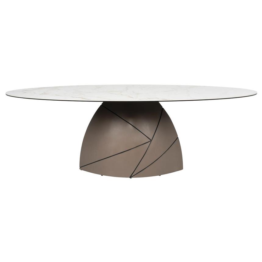 Atticus Oval Dining Table  alternate image, 4 of 9 images.