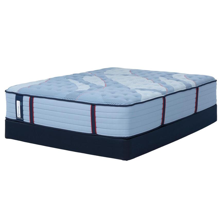 Pro Reno Medium Queen Mattress w/Regular Foundation by Sealy Posturepedic