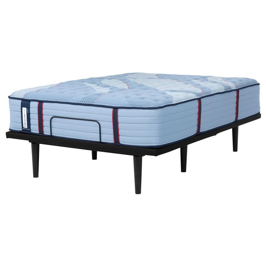 Pro Reno Medium Twin XL Mattress w/Ease® Powered Base by Stearns & Foster