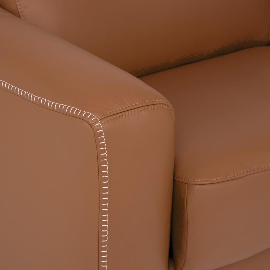 Bay Harbor Tan Leather Sleeper alternate image, 9 of 12 images.