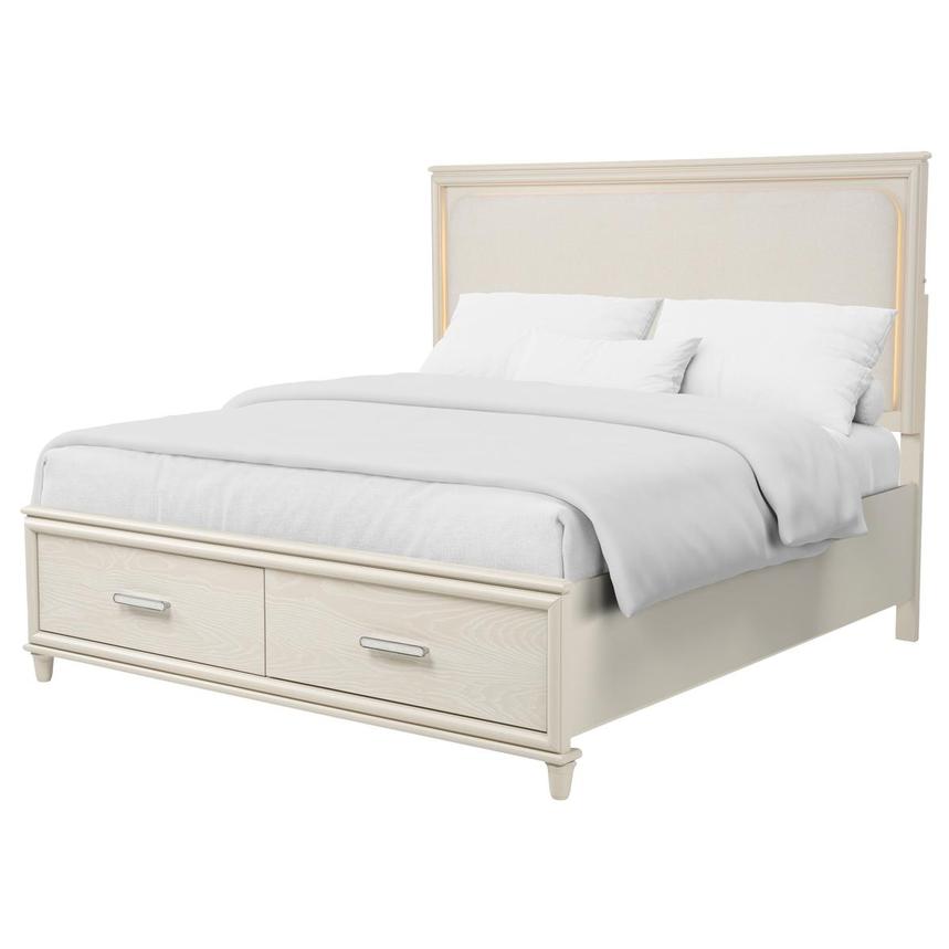 Magnolia Queen Storage Bed w/Light  main image, 1 of 12 images.