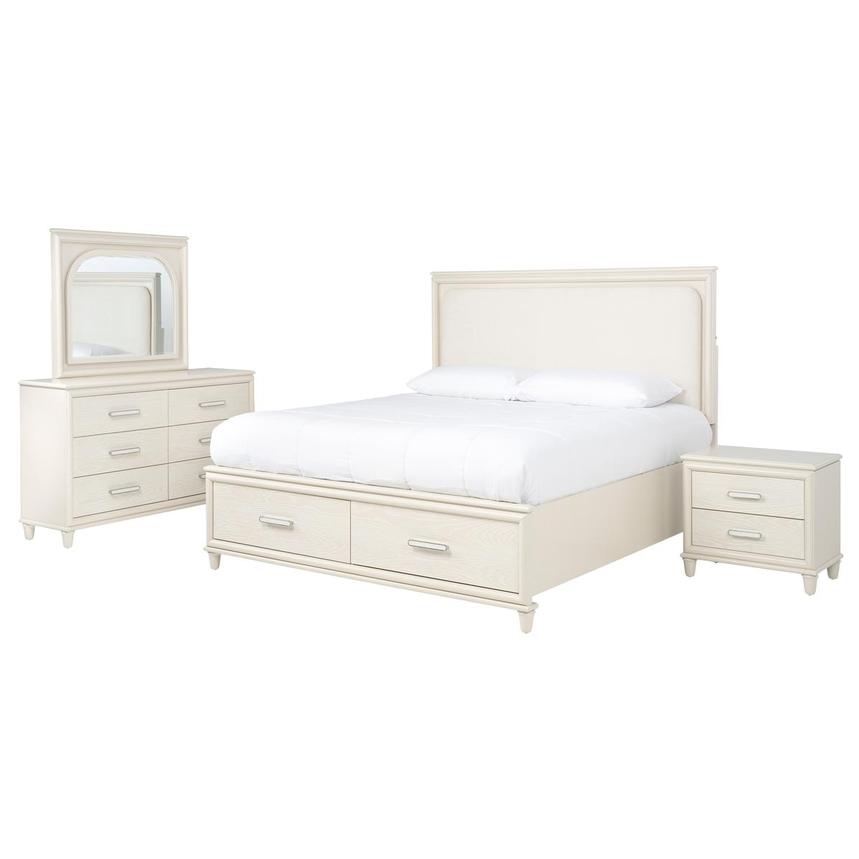 Magnolia 4-Piece King Bedroom Set w/Light  main image, 1 of 5 images.