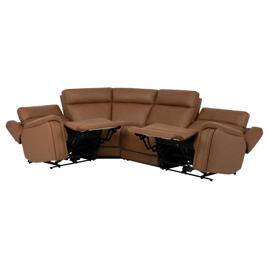 Venus Leather Power Reclining Sectional with 4PCS/2PWR  alternate image, 6 of 15 images.