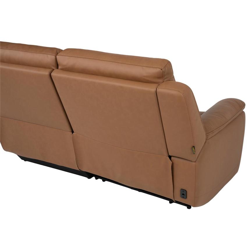 Venus Leather Power Reclining Sectional with 5PCS/3PWR  alternate image, 6 of 10 images.