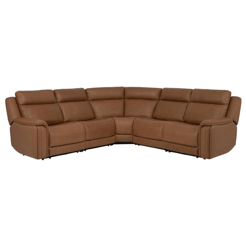 Venus Leather Power Reclining Sectional with 5PCS/2PWR main image, 1 of 10 images.
