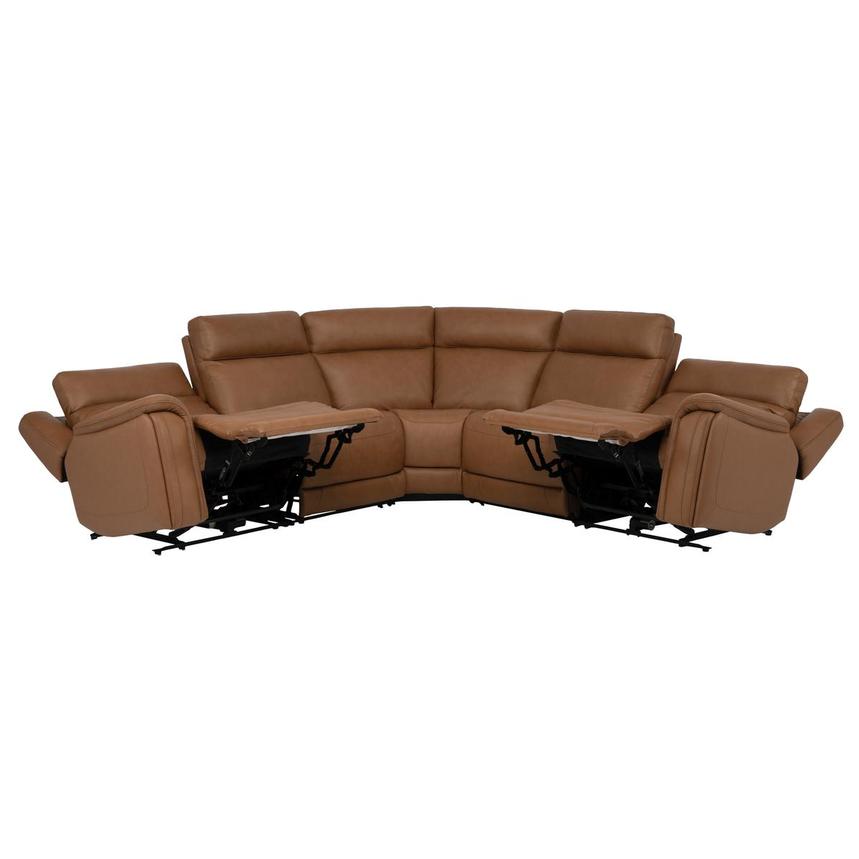 Venus Leather Power Reclining Sectional with 5PCS/2PWR  alternate image, 4 of 10 images.