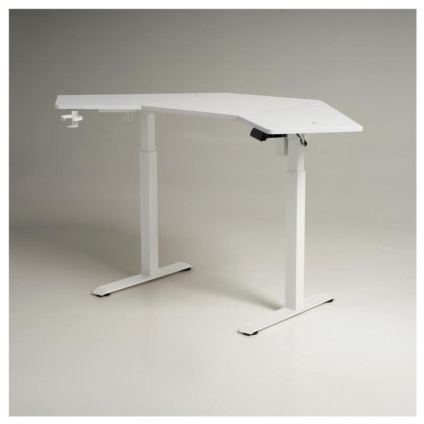 Vertex Adjustable Height Corner Desk alternate image, 4 of 15 images.