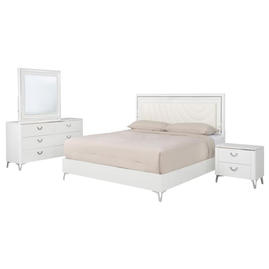 Thalia 4-Piece King Bedroom Set w/Light  main image, 1 of 5 images.