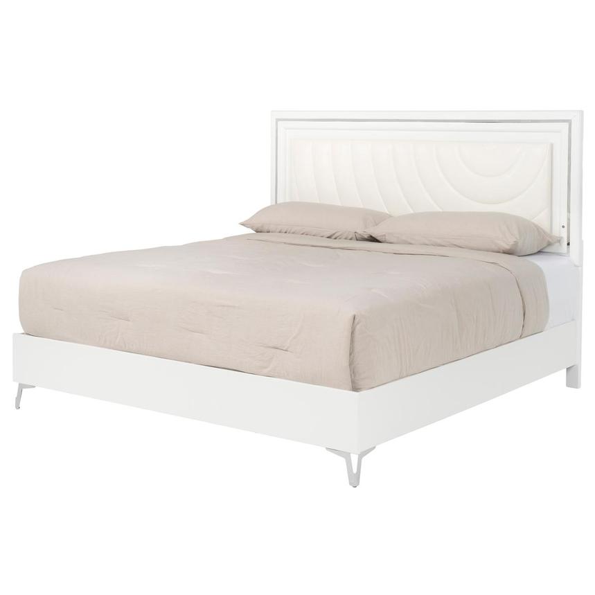 Thalia King Platform Bed w/Light