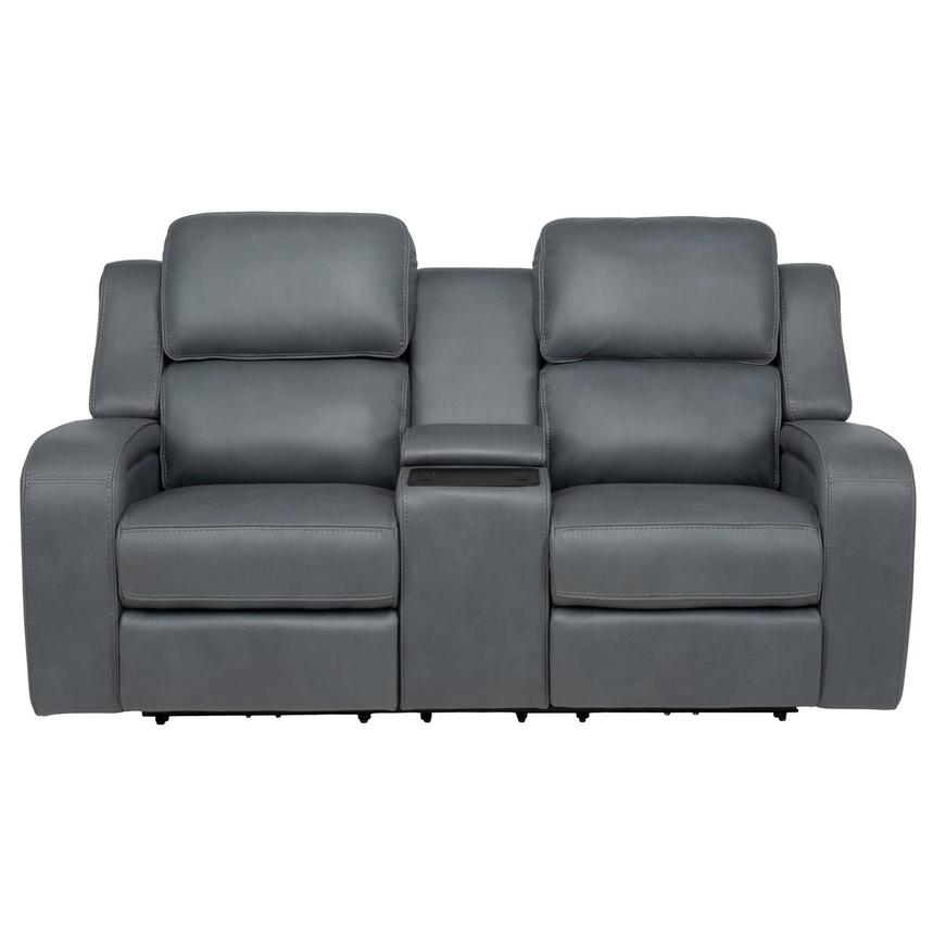 Mave Gray Power Reclining Loveseat  main image, 1 of 14 images.