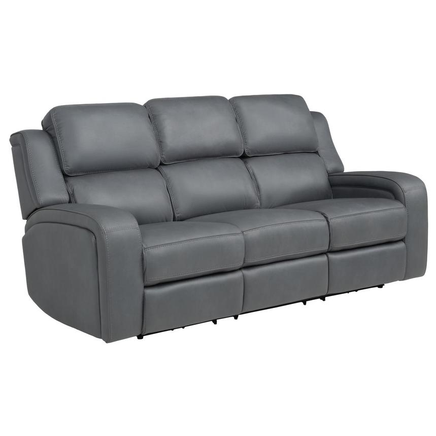 Mave Gray Power Reclining Sofa alternate image, 4 of 16 images.