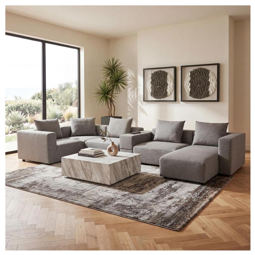 Respite Sectional Sofa w/Chaise  alternate image, 2 of 13 images.