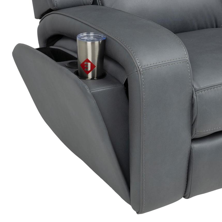 Mave Gray Power Recliner alternate image, 9 of 12 images.