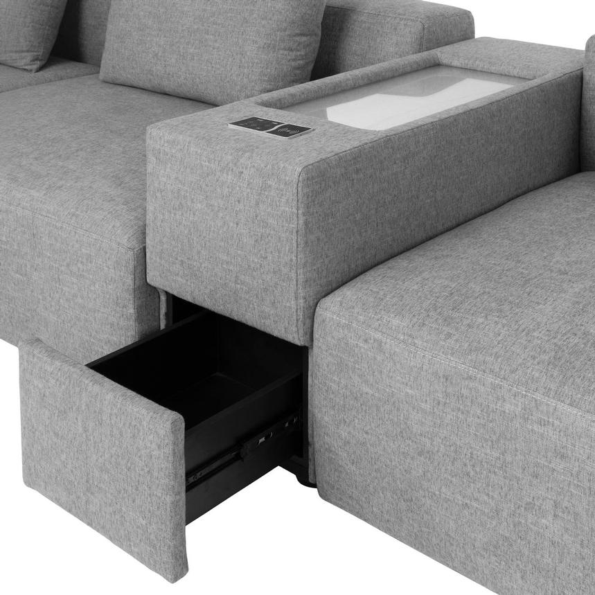 Respite Sectional Sofa w/Chaise  alternate image, 7 of 13 images.