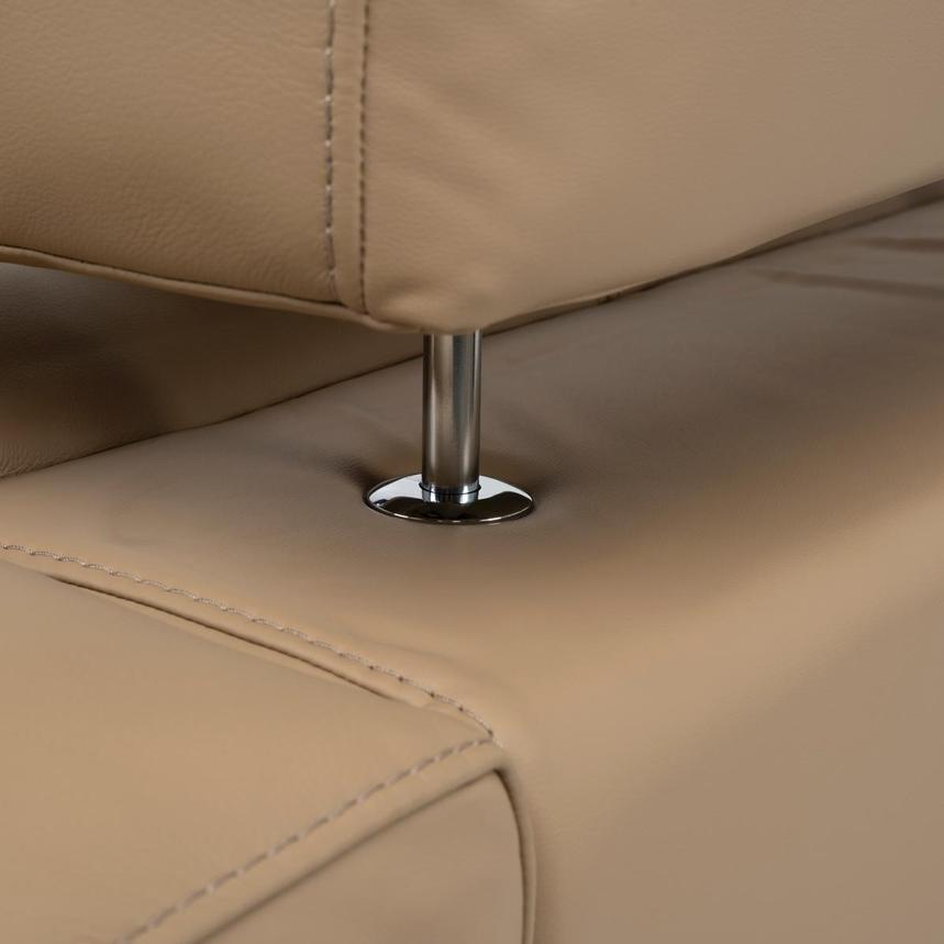 Granet Dark Cream Home Theater Leather Seating with 5PCS/2PWR alternate image, 11 of 17 images.