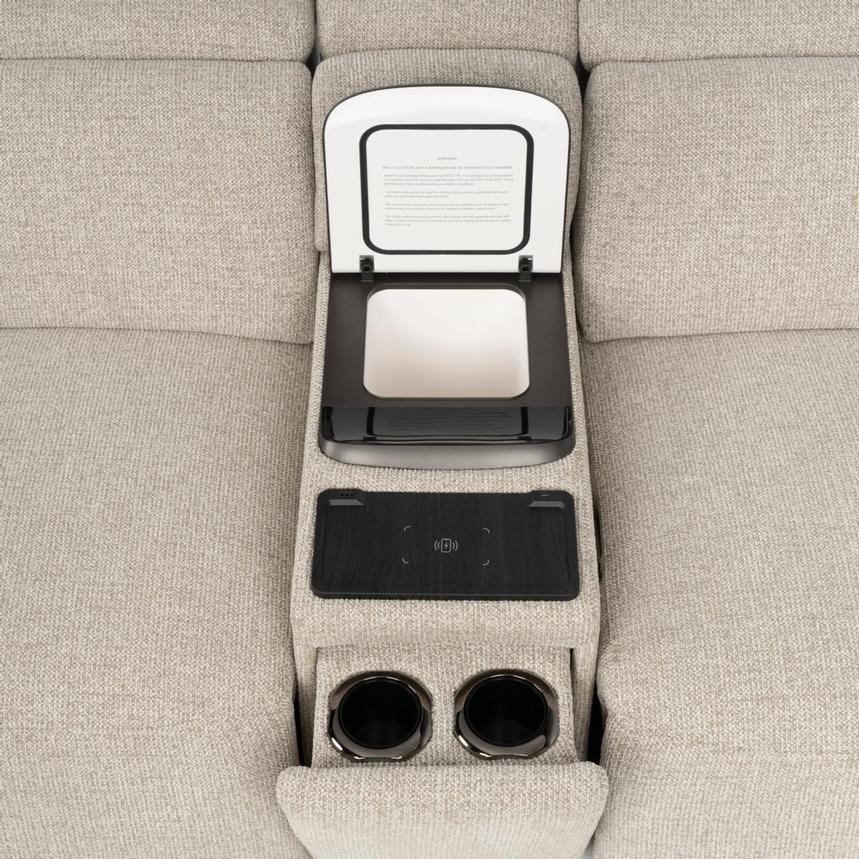 Gordon Power Reclining Sectional w/Beverage Cooler alternate image, 11 of 15 images.