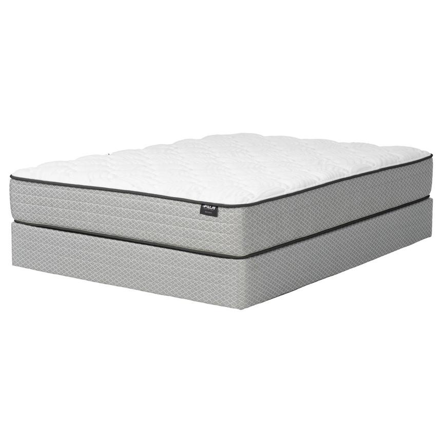 Bayside Queen Mattress w/Regular Foundation by Palm
