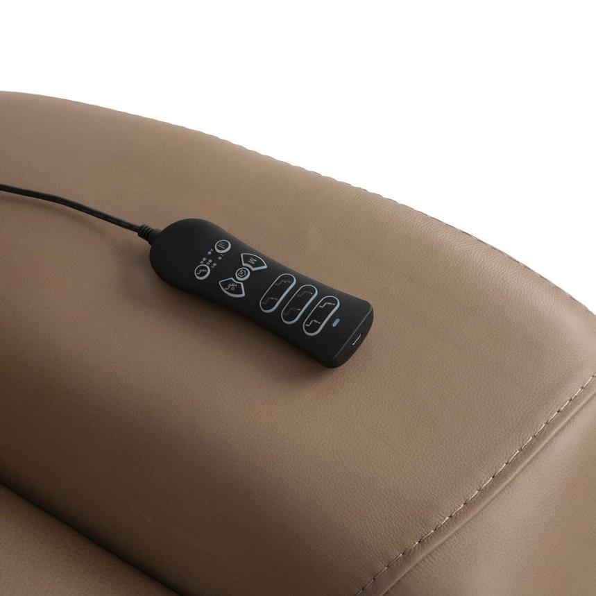 Galaxy Light Brown Leather Power Reclining Sectional with 6PCS/2PWR alternate image, 21 of 21 images.