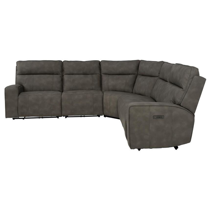 Superior Power Reclining Sectional with 5PCS/2PWR  alternate image, 4 of 9 images.