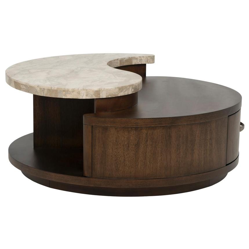 Yin-Yang Coffee Table w/Casters  alternate image, 9 of 15 images.