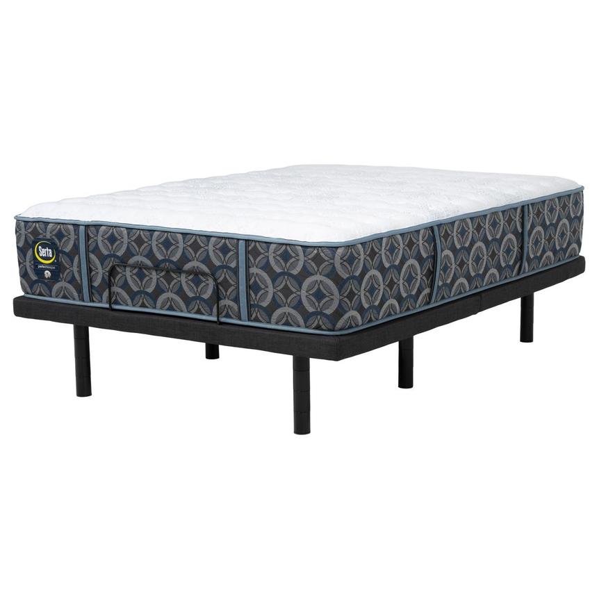 Fern River Extra-Firm King Mattress w/Baselogic Platinum Powered Base by Serta